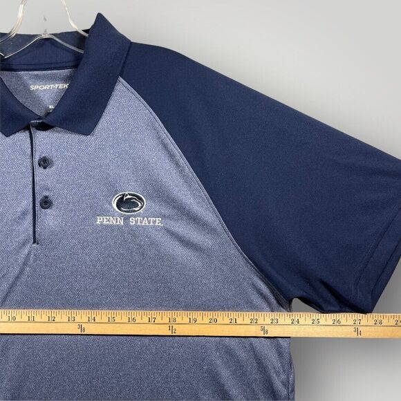 Penn State Athletic Dri-fit Top Short Sleeve Polo Sports Shirt Men's Size XL - Picture 4 of 6